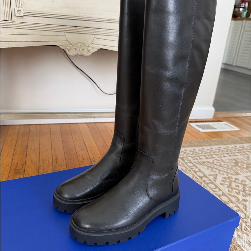 Stuart Weitzman Black Over the Knee Boots - Picture 5 of 5